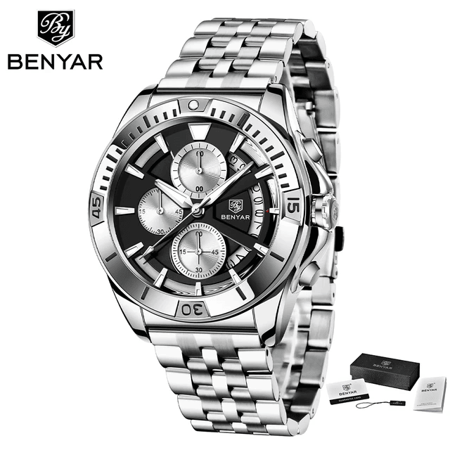 Benyar- Luxury Sports Quartz Watches BY-5180M