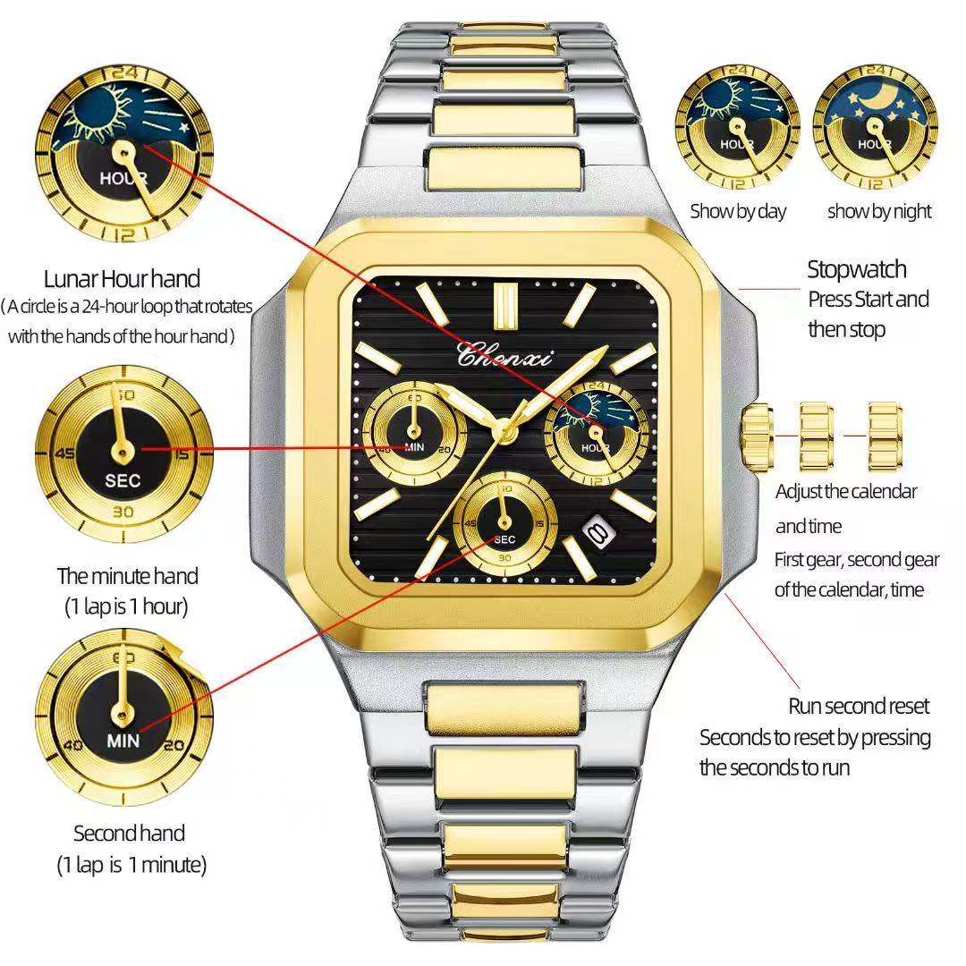 CHENXI CX-966 BLACK & TT