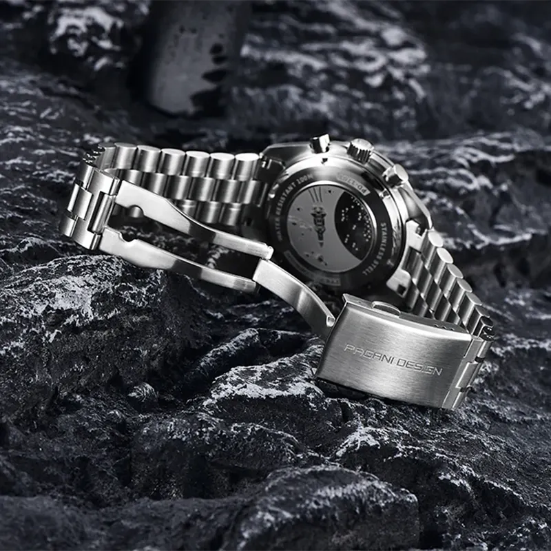 Speedmaster Moonwatch with Stainless Steel Bracelet