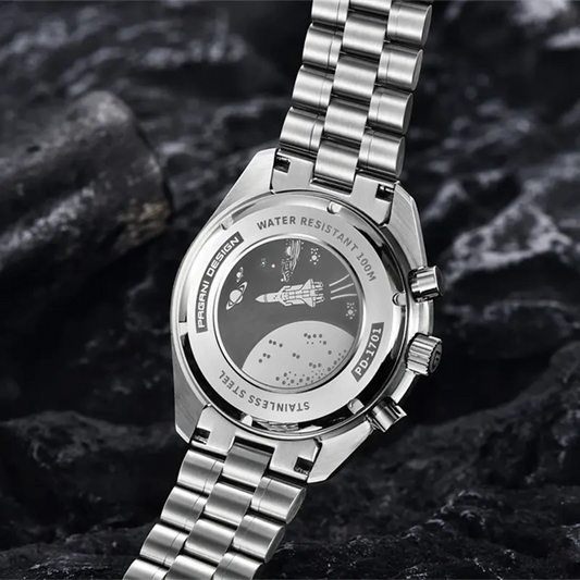 Speedmaster Moonwatch with Stainless Steel Bracelet