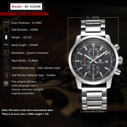 Benyar BY-5102 Corporate Chronograph Edition
