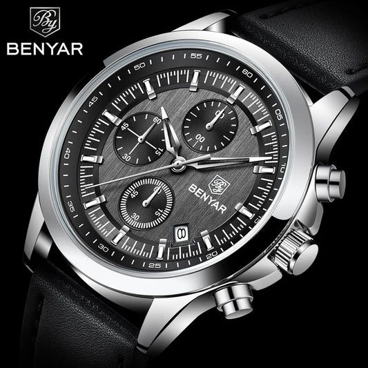 BENYAR Watch 5210 Strap Silver