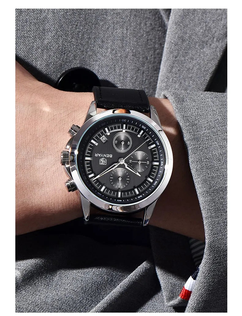 BENYAR Watch 5210 Strap Silver